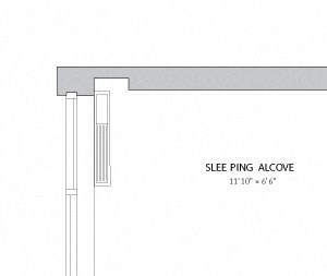 Studio3 Floorplan Studio3 Floorplan at The Ashley